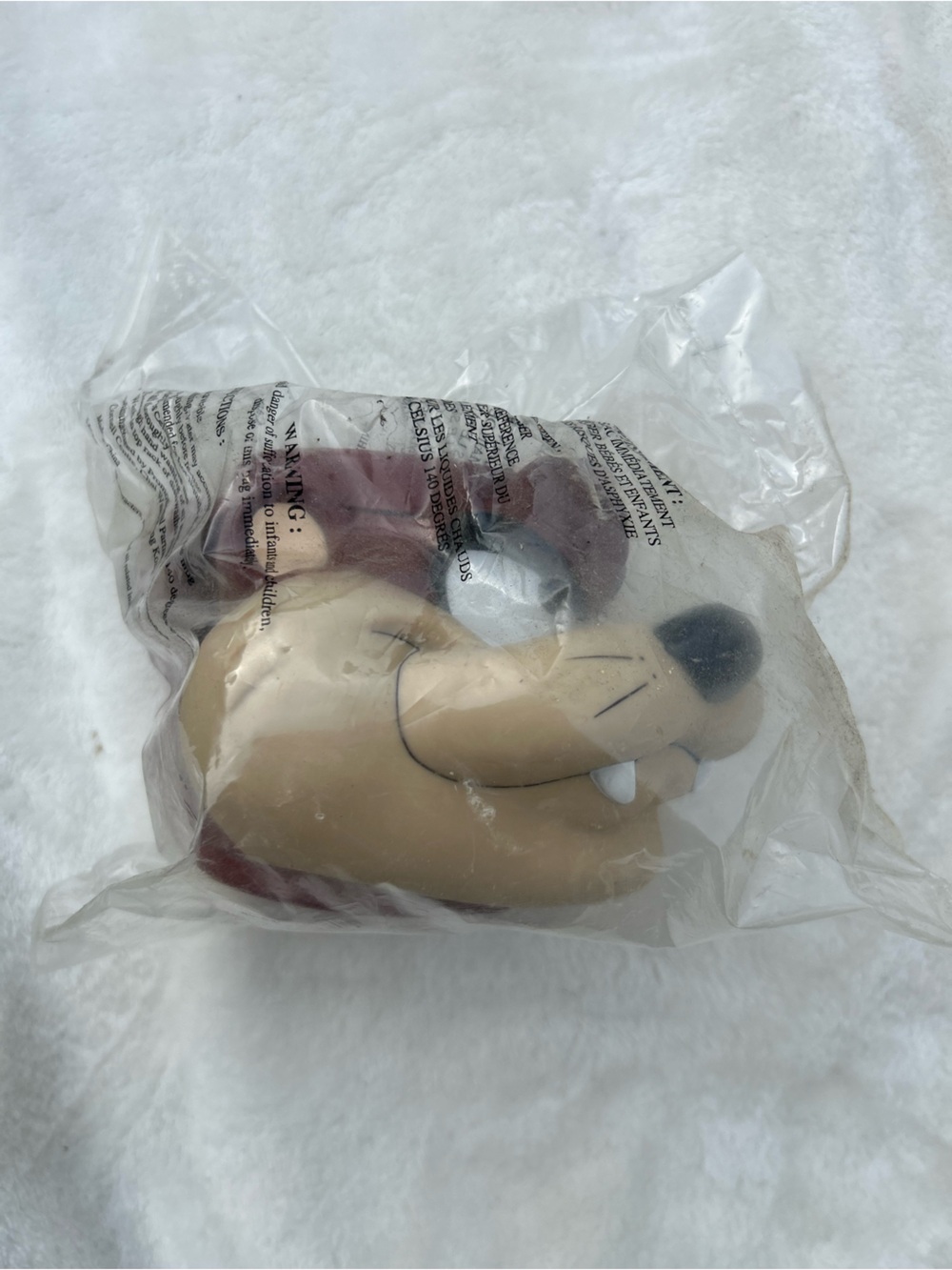 Vintage Looney Tunes Tasmanian Devil Plastic Cup